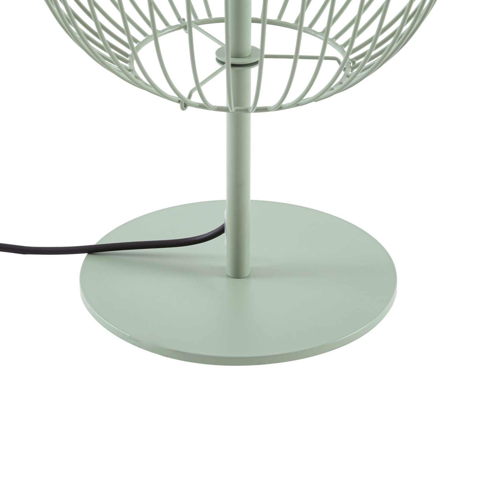 Lámpara de pie LED exterior Lucande Richi, verde, altura 90 cm, IP44