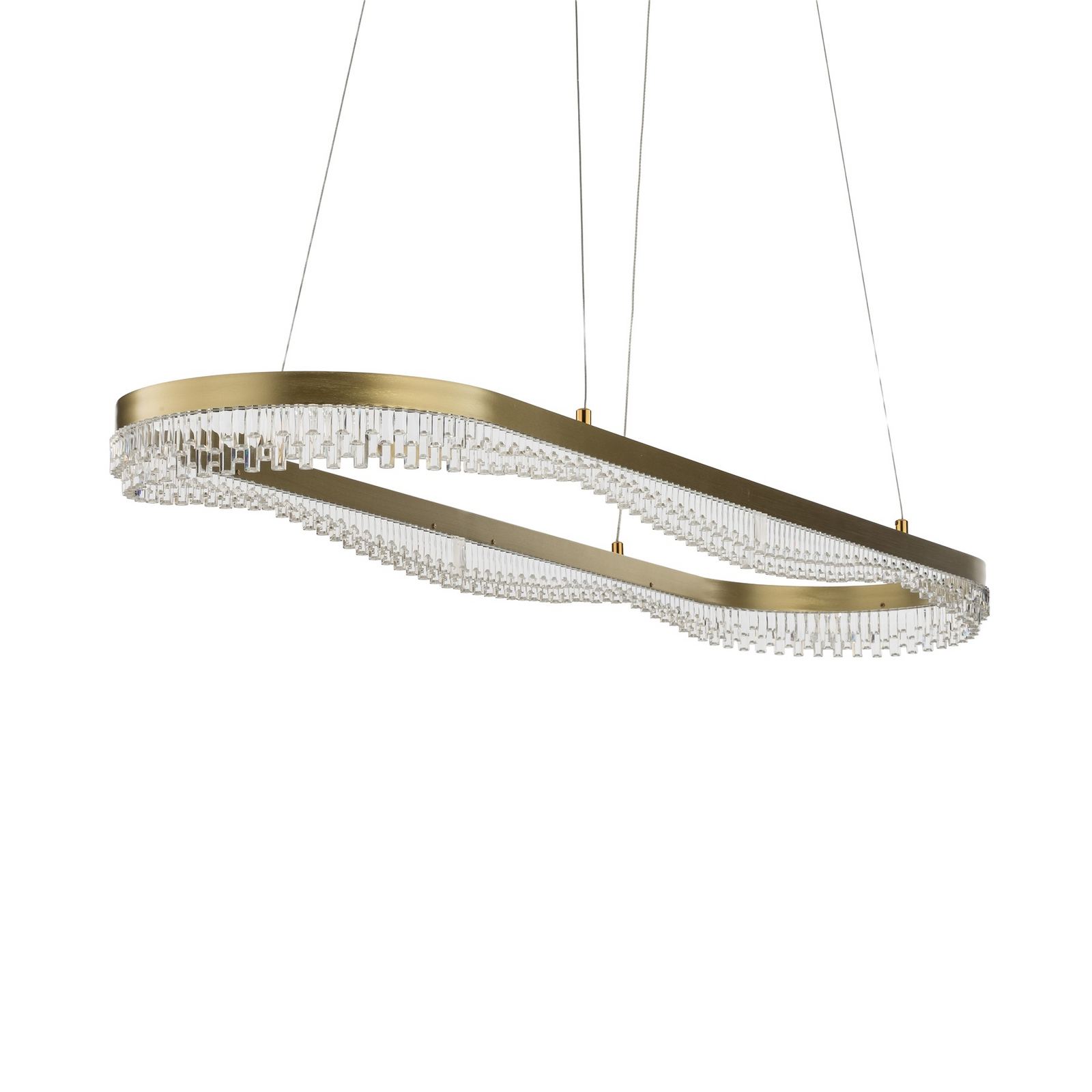 Preciosa LED lógó világítás, arany, fém, hossza 120 cm Preciosa LED lógó világítás, arany, fém, hossza 120 cm