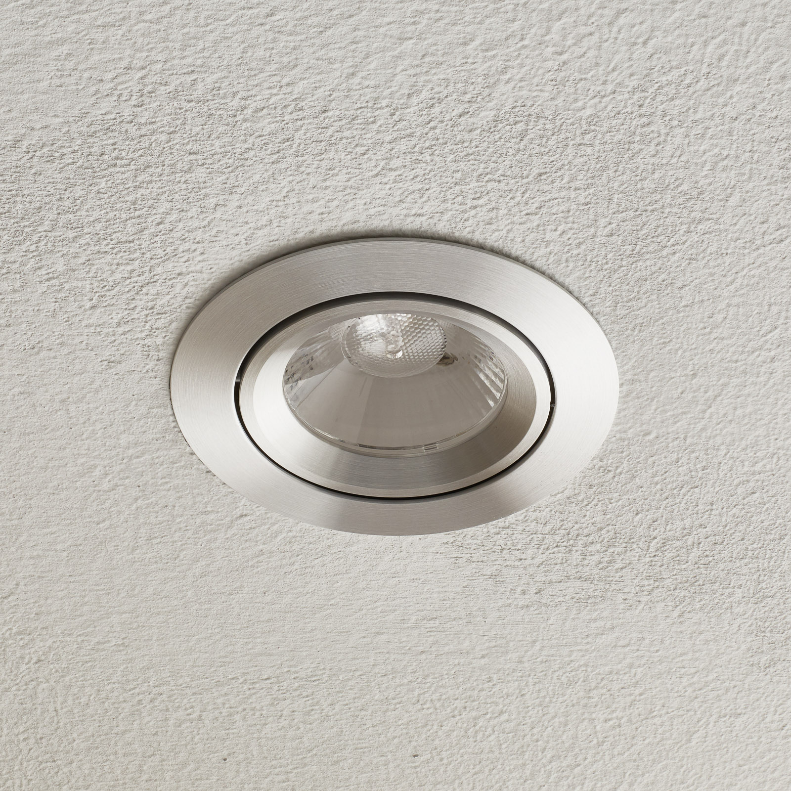 Arcchio Raku LED recessed light, round, swivelling