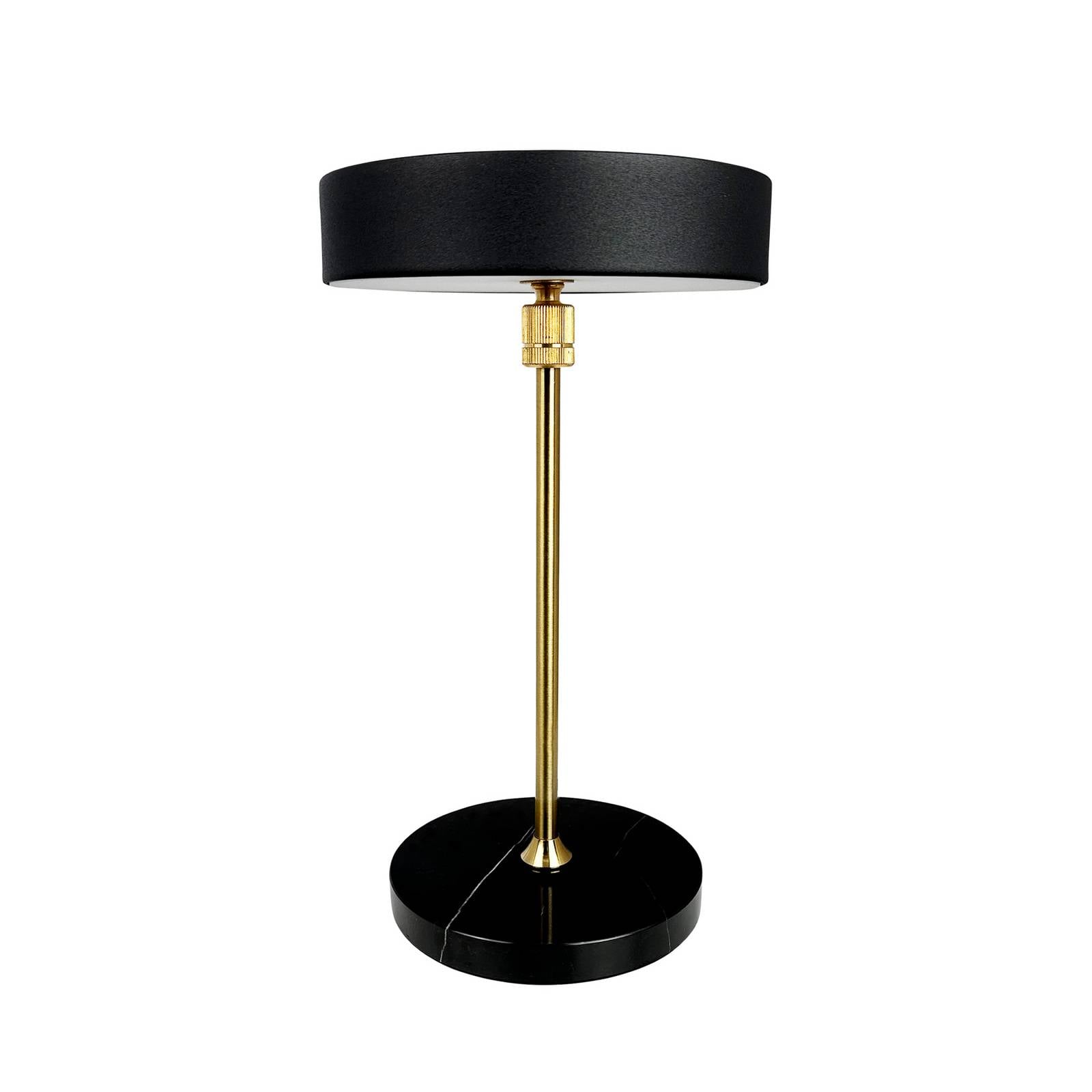 Dyberg Larsen LED-Akku-Tischlampe Moonlight, schwarz