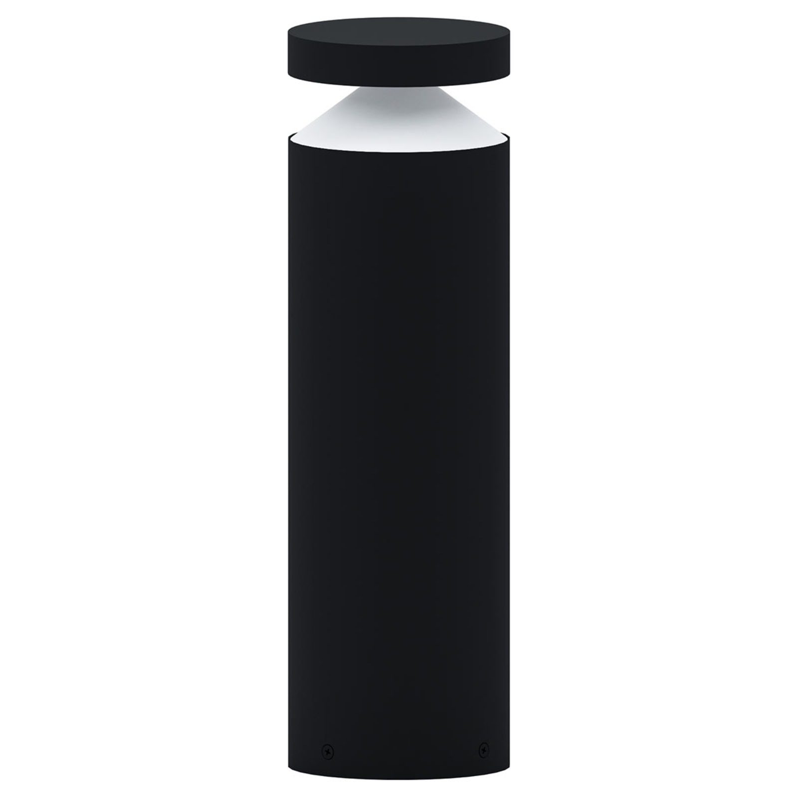 Melzo LED pillar light, black