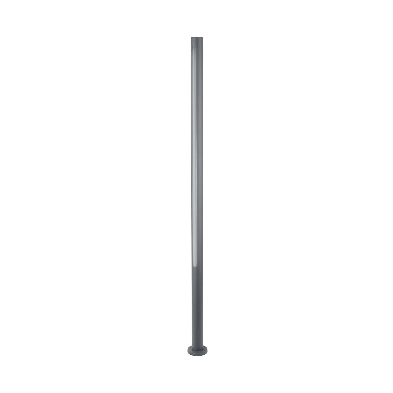 Lindby LED φωτιστικό διαδρόμου Liravel, ύψος 115 cm, ανθρακί, IP65