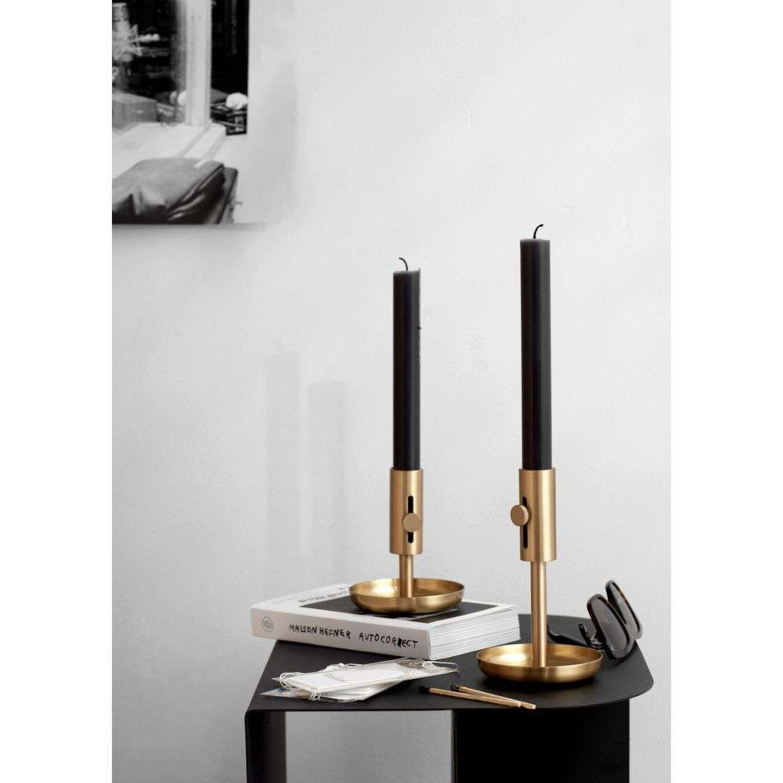 Granny Candle Holder High Brass - Northern