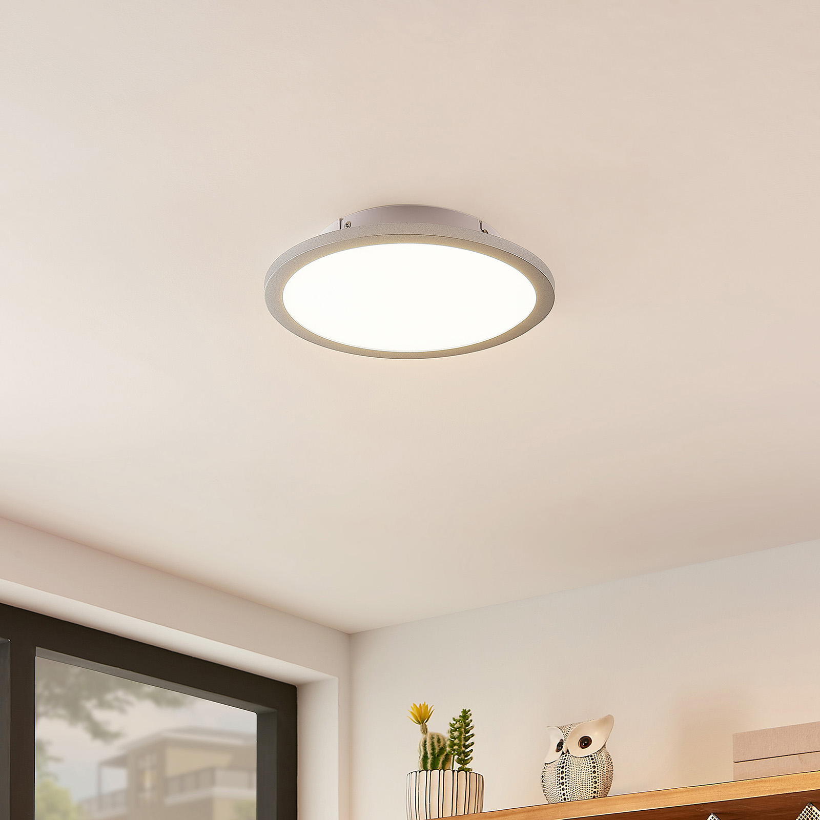 Lindby Narima lámpara LED de techo, CCT, Ø 30cm