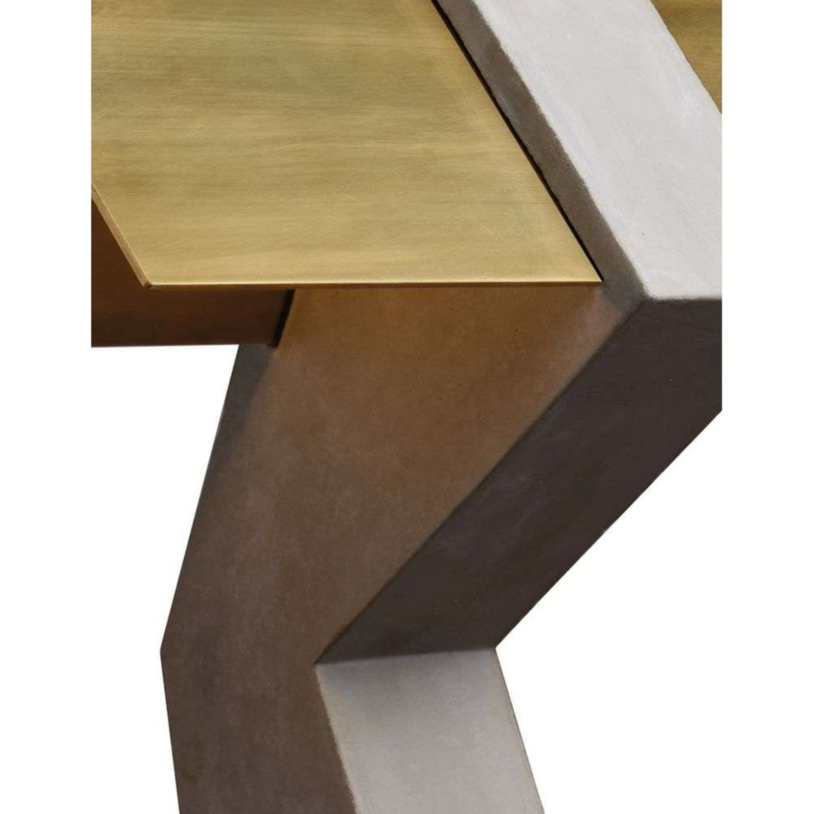 Tau Lampă de Masă Brass/Concrete - DCW