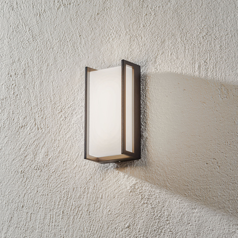 LED-Außenwandleuchte Qubo, 11cm x 22cm