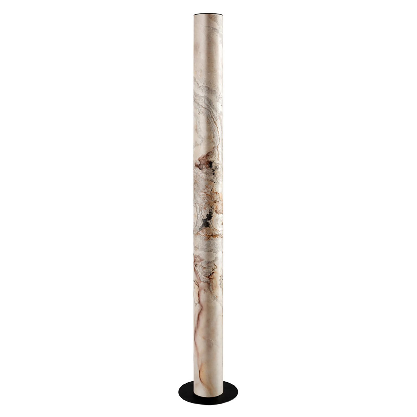 LeuchtNatur Columna biała perła czarny