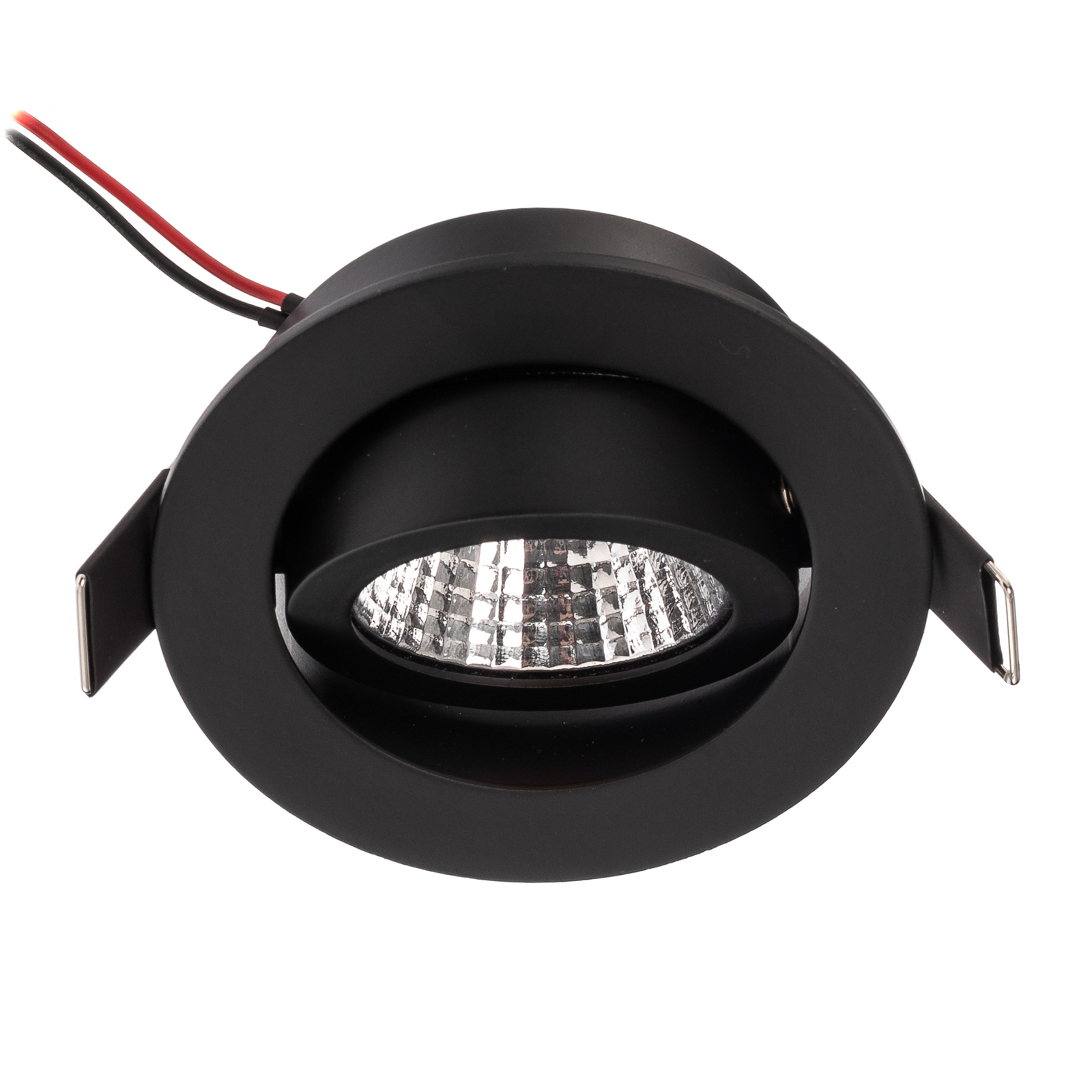 BRUMBERG LED прожектор за вграждане 38° кръгъл черен 3000K