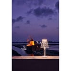 Battery Portable Lampe de Table IP54 Vert Orange - Kartell