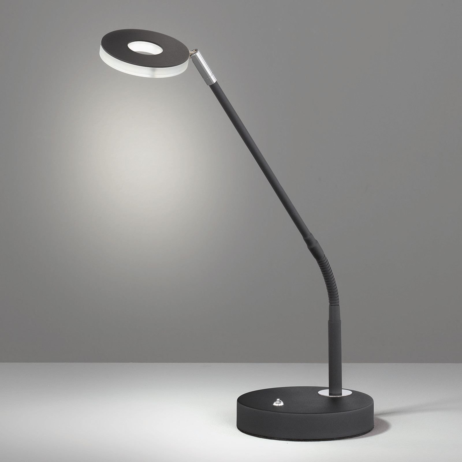 Lampă de masă LED Dent dimabilă CCT 6W negru