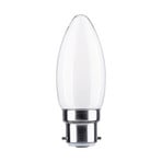 Paulmann LED svece B22d 4,7W 2700K opāla opāla dimmable