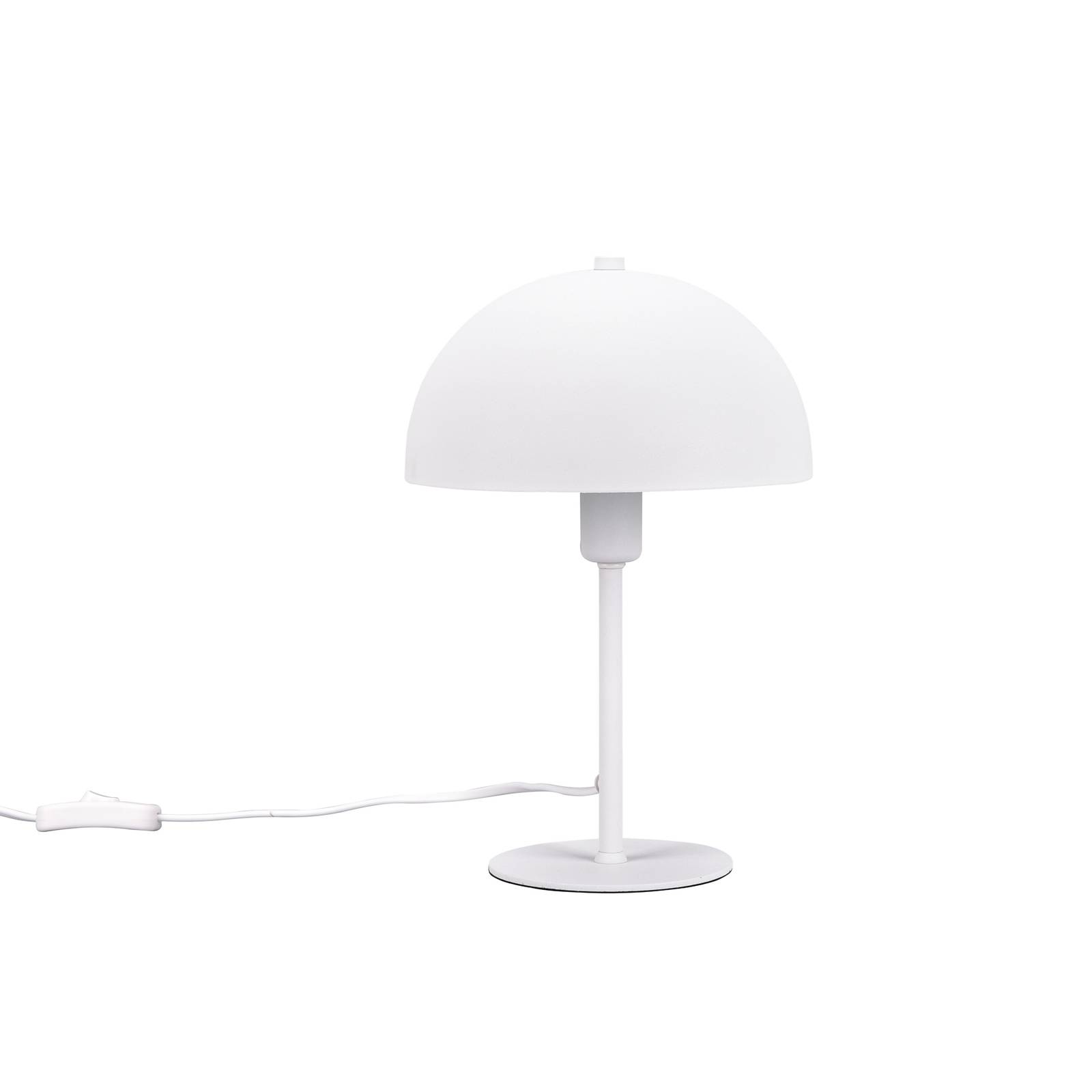 Tischleuchte Nola, weiß, Höhe 30 cm, Metall