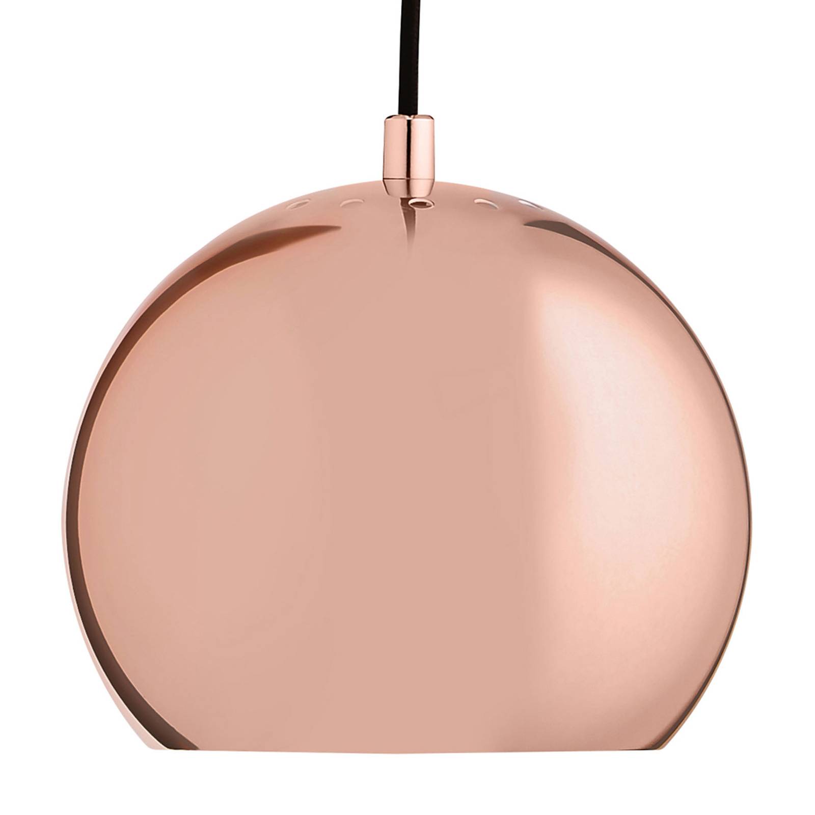 FRANDSEN Ball függő lámpa, Ø 18 cm, réz fényes