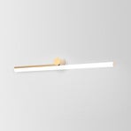 MARSET Ambrosia A 90 αριστερά, χρυσό, 2.700 K TRIAC, με οδηγό