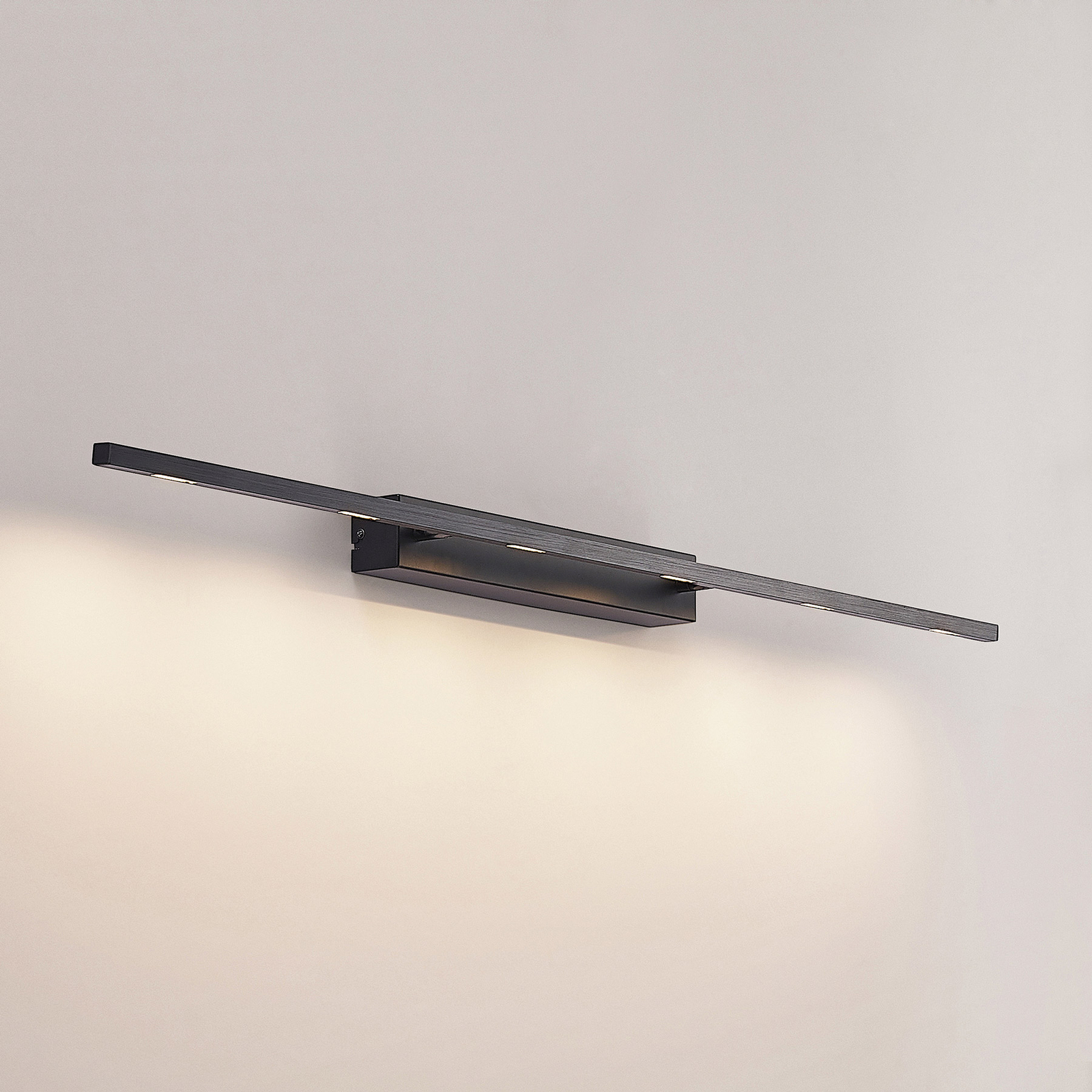 Lucande Stakato nástenné LED svetlo, 6-plameňové