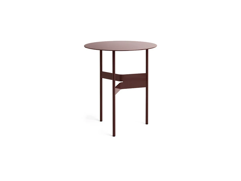 HAY - Shim Sidebord/Sofabord Ø45xH51 Bordeaux