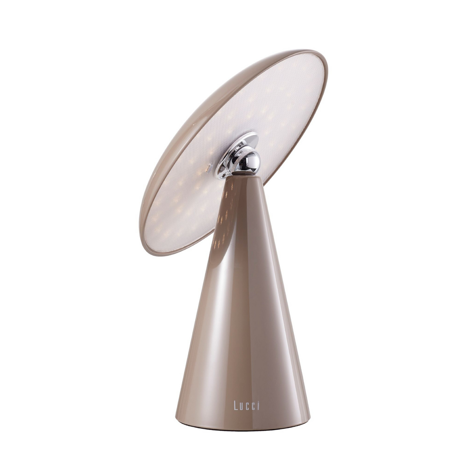 „Beacon“ LED akumuliatorinė stalinė lempa „Kinoko“, ruda, 27 cm, CCT „Beacon“ LED akumuliatorinė stalinė lempa „Kinoko“, ruda, 27 cm, CCT
