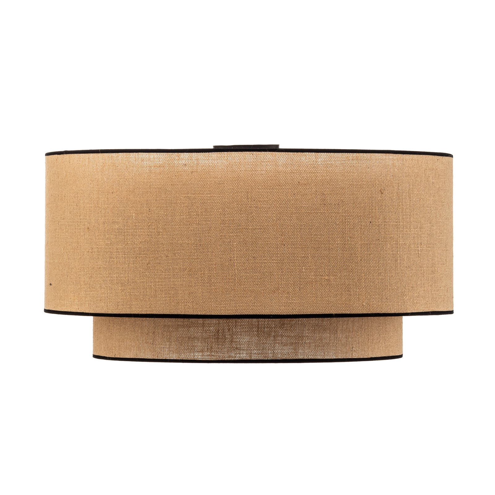 Boho Plafond Ø60 Jute/Svart- Euluna