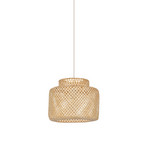 Bambusov viseći luster Makassar, Ø 30 cm - Corep SAS