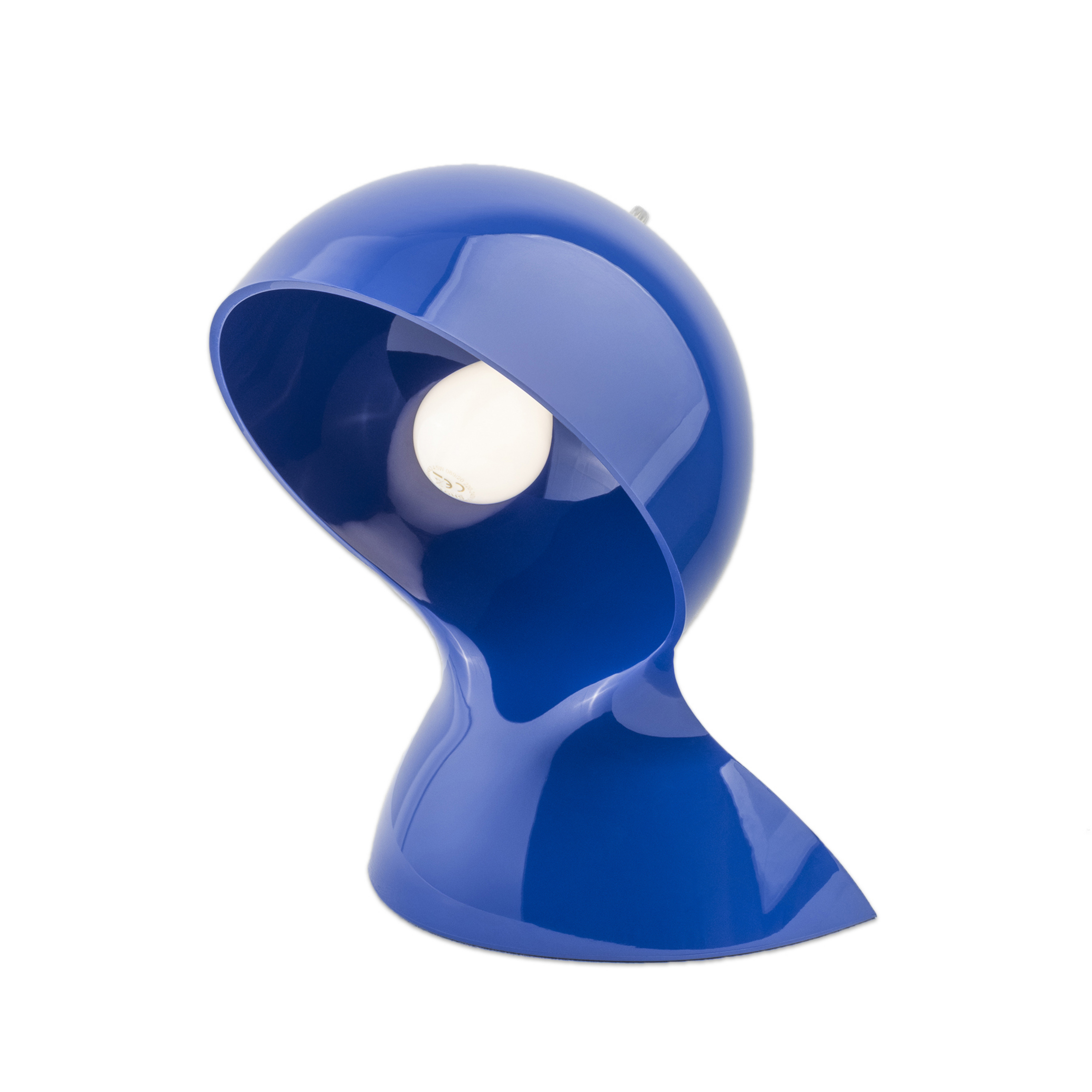 Lampada da tavolo Dalú, altezza 26 cm, blu - Artemide