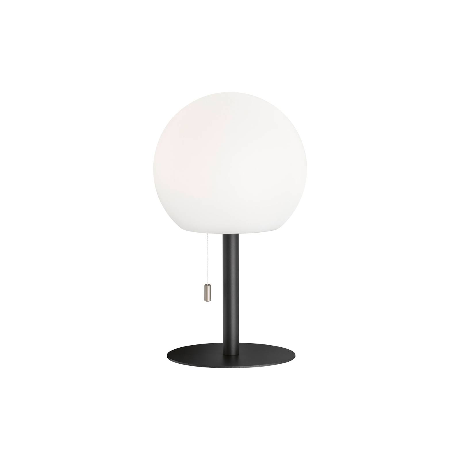 LED-Akku-Tischleuchte Trivento, sandschwarz