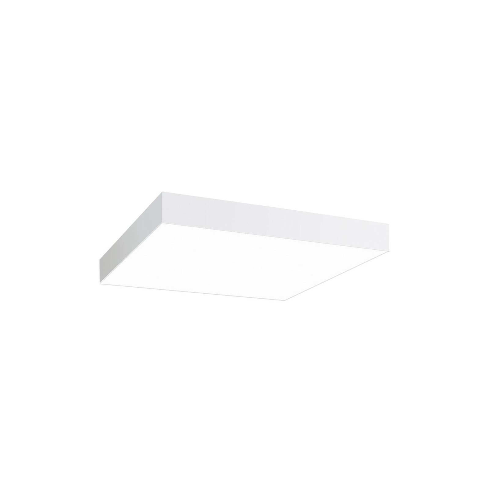 Plafonnier LED BRUMBERG Biro Square, on/off, blanc, 3.000 K