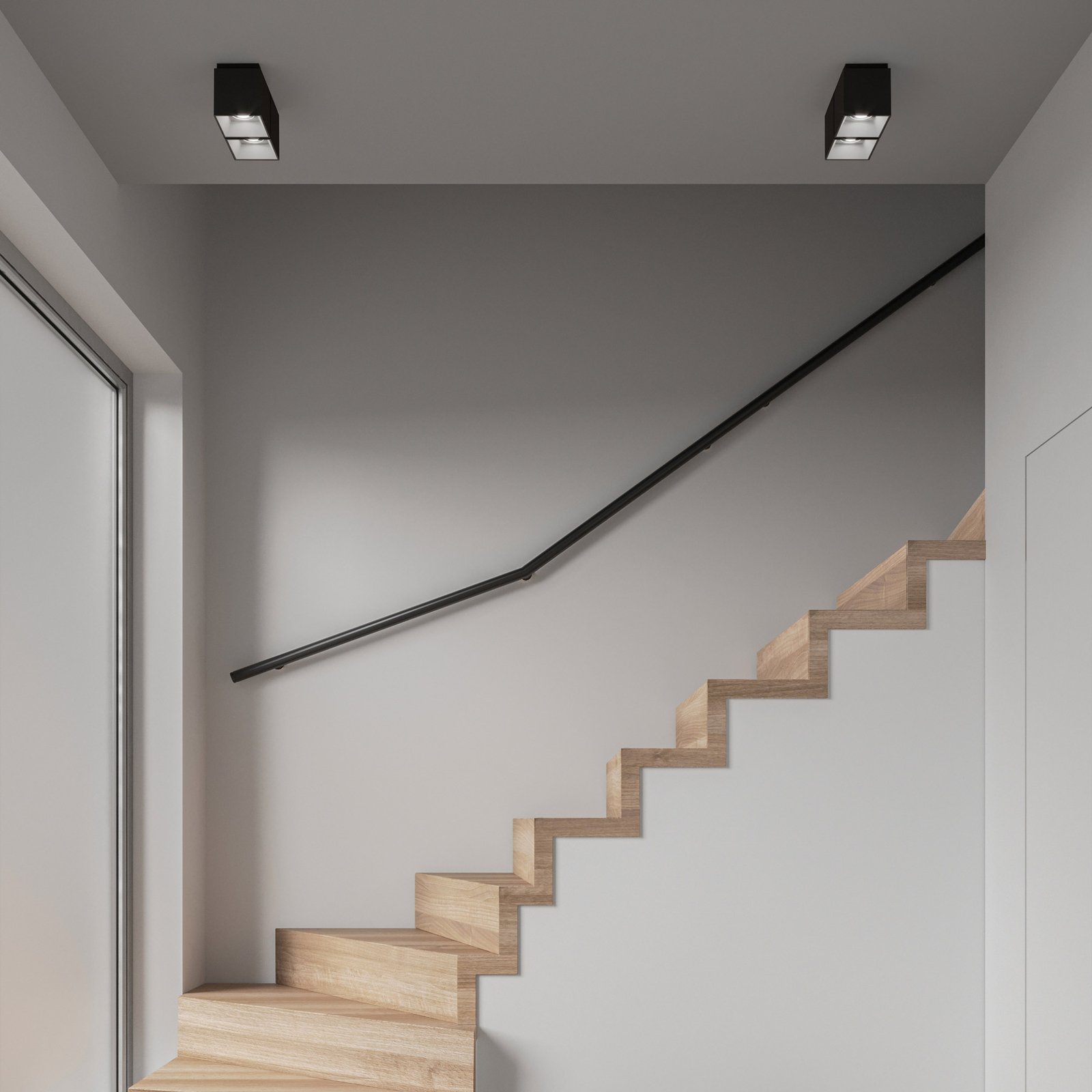 Ethan 2 Plafonnier Black - Nordlux