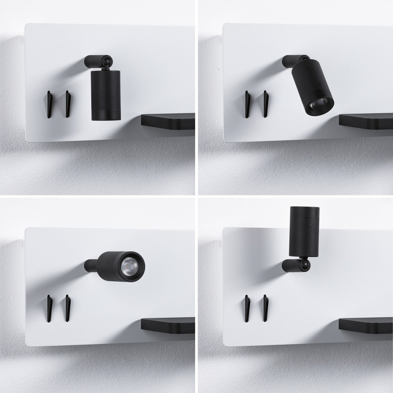 Paulmann LED-Wandleuchte Serra USB C, rechte Seite