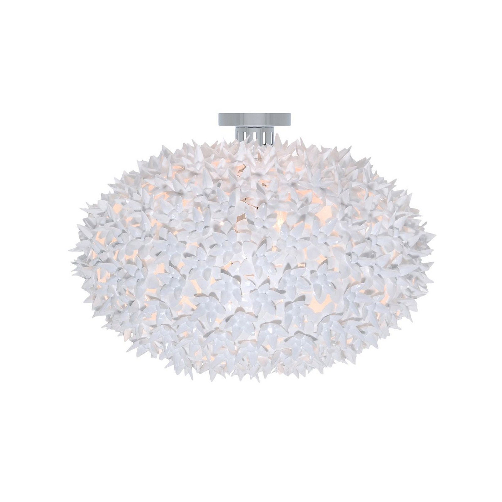 Plafonieră Kartell Bloom C1 LED G9 alb - Camera de zi / sufragerie - design - Plastic