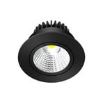 Zarik LED Spot encastré 4000K Noir - Arcchio
