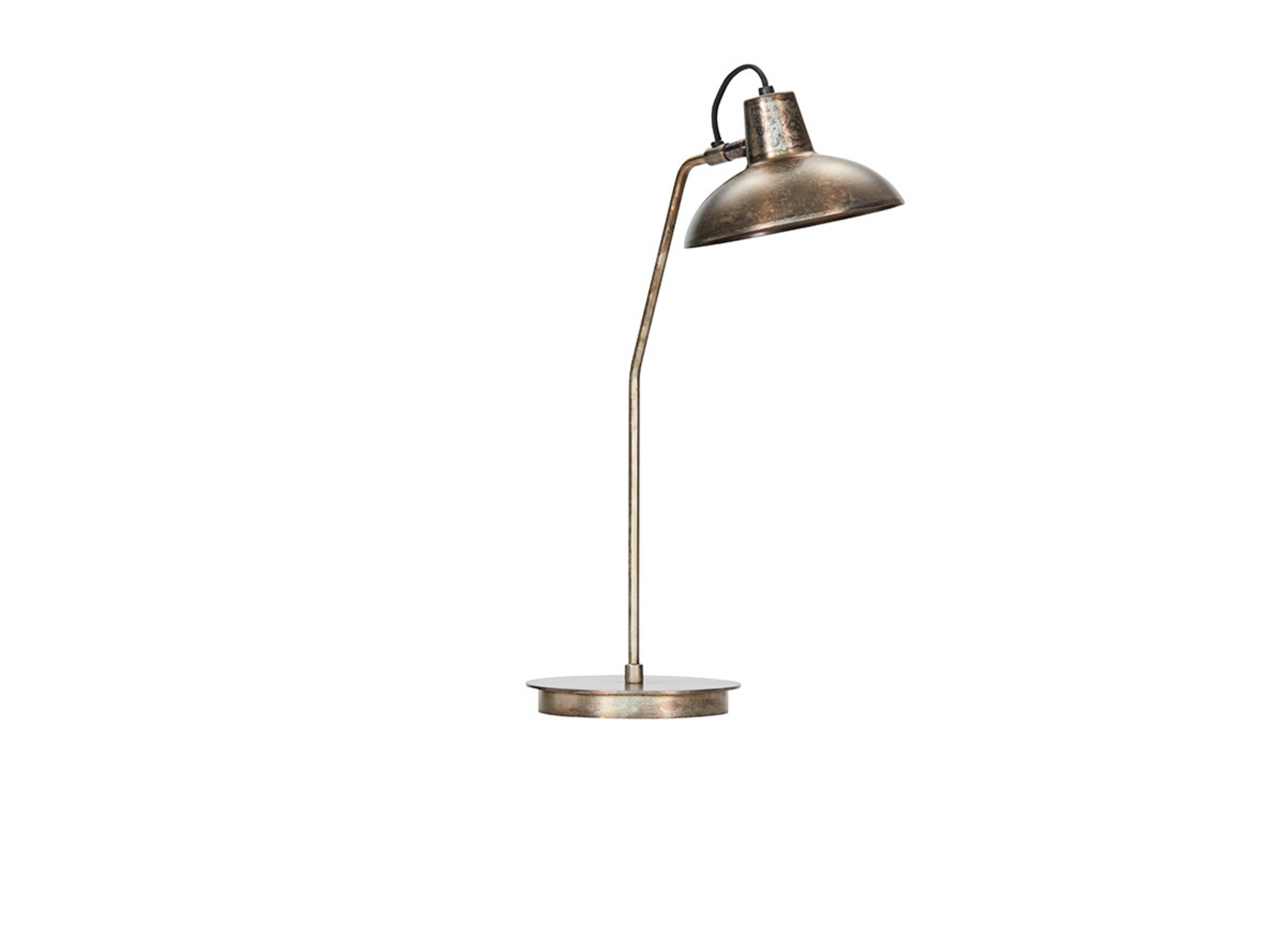 Candeeiro de mesa Desk, castanho, altura 50 cm, E14 - House Doctor