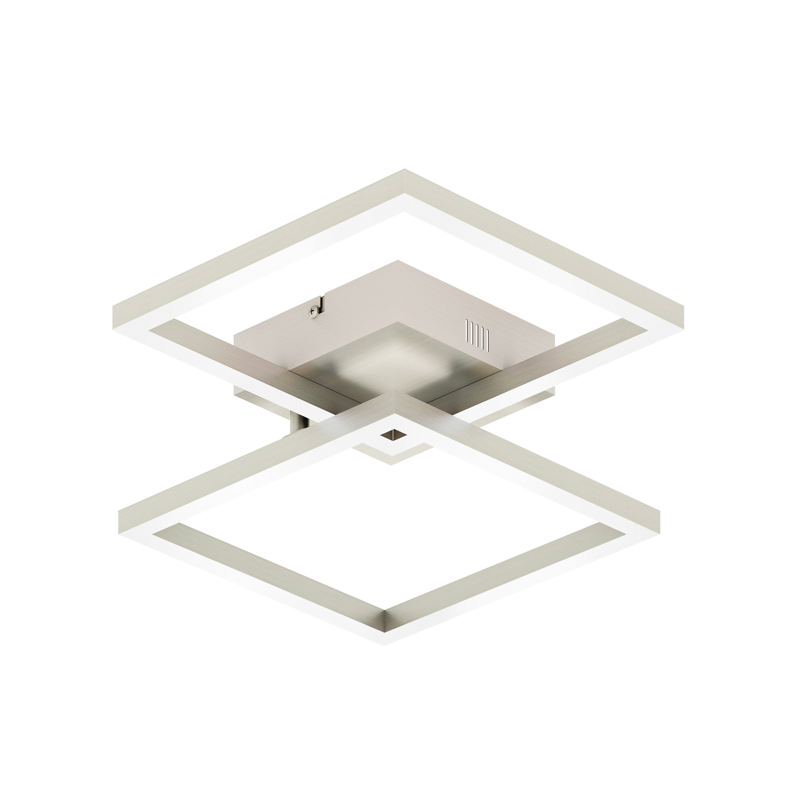 Müller Licht tint LED ceiling light Cano, RGB, CCT, silver