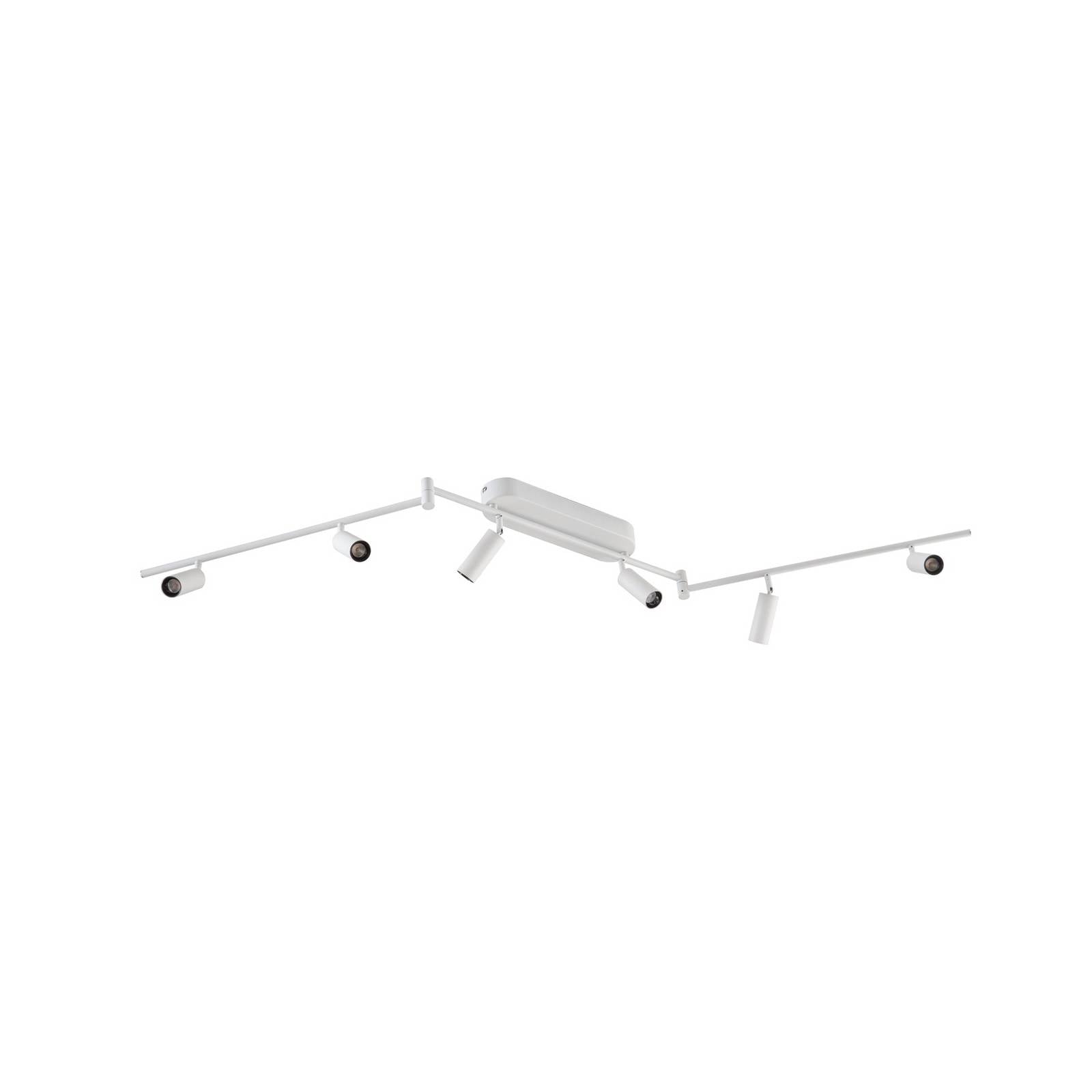 Lindby LED-Deckenleuchte Eldrin, 6-flammig, Spots, weiß