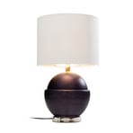 KARE Kalahari table lamp grey base globe shape