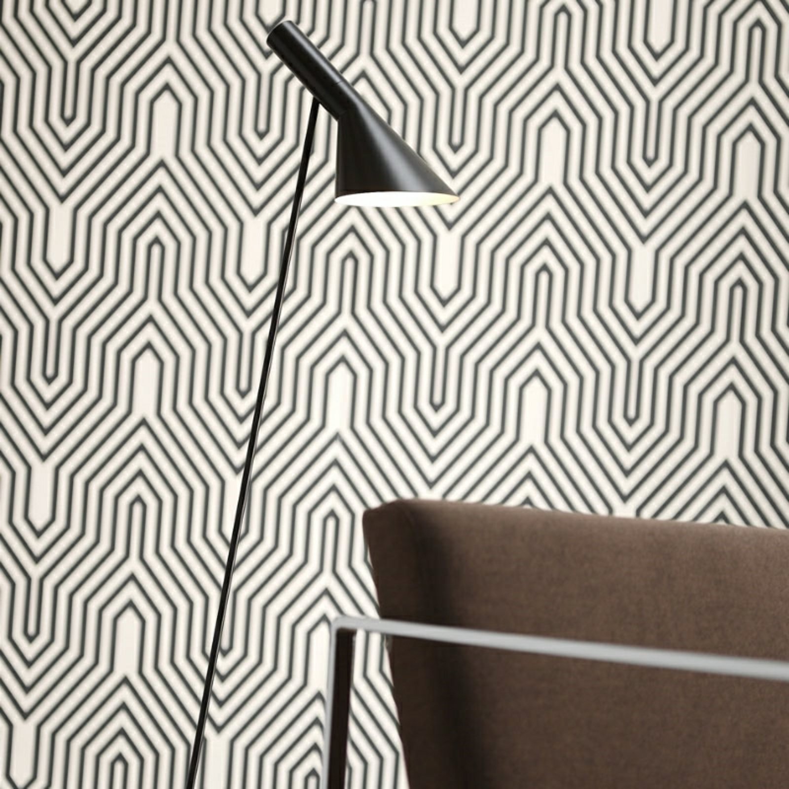 Louis Poulsen AJ - Φωτιστικό δαπέδου, μαύρο