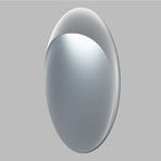 Louis Poulsen Flindt LED wall light, aluminium, 2,700 K, Ø 30 cm