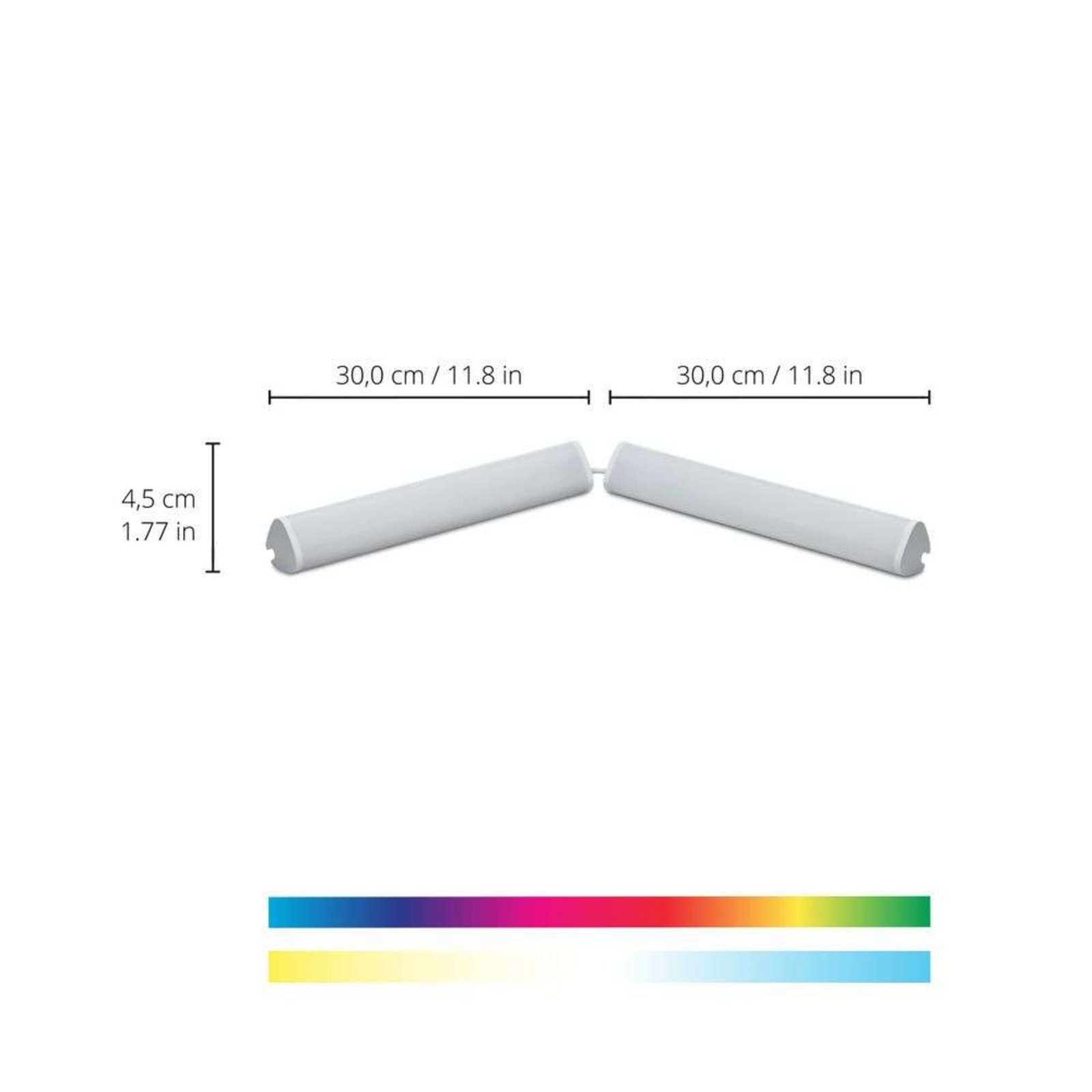 Bar Linear Light Dual Wi-Fi White - WiZ