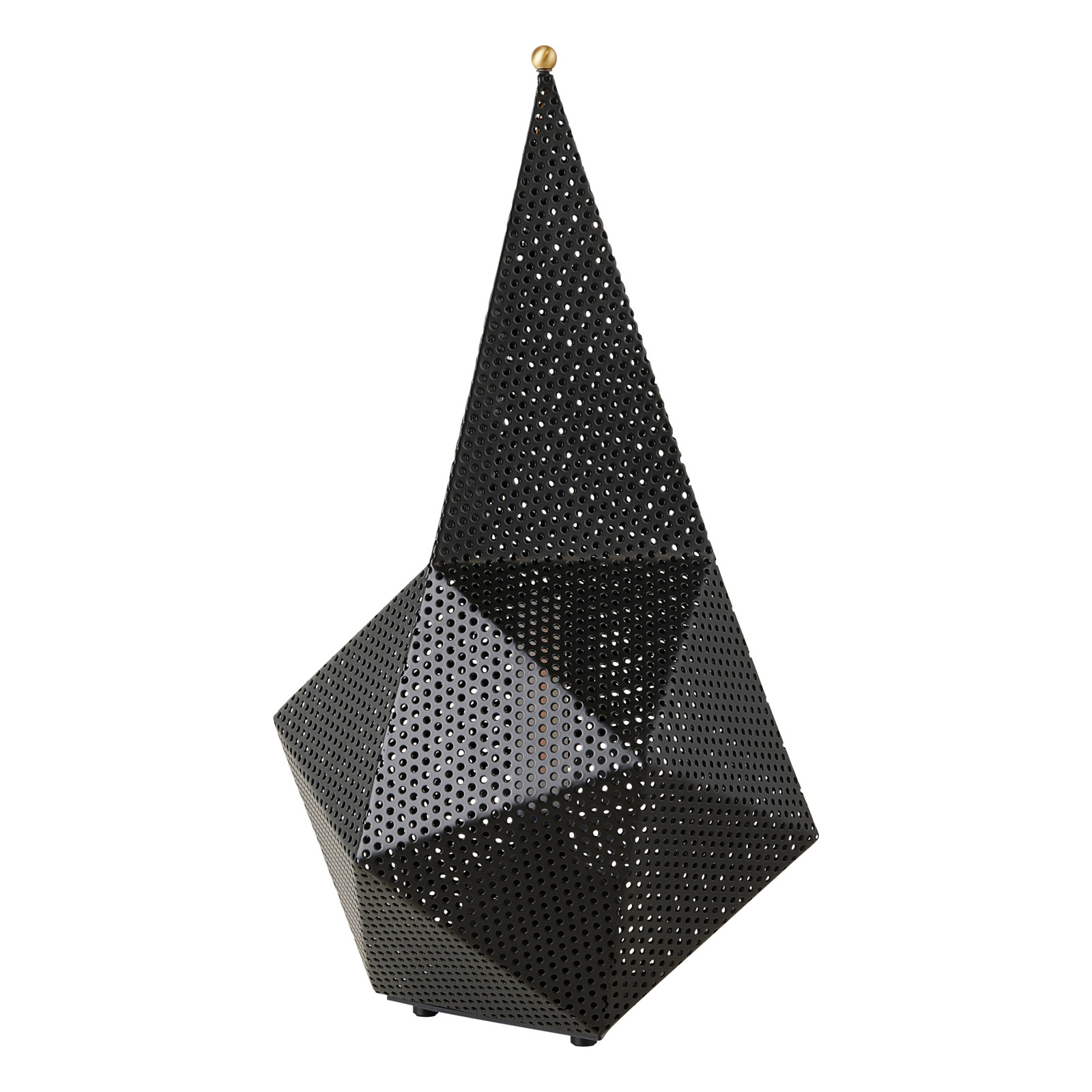 Gubi lampada da tavolo LED a batteria Bagdad, nero, altezza 36 cm