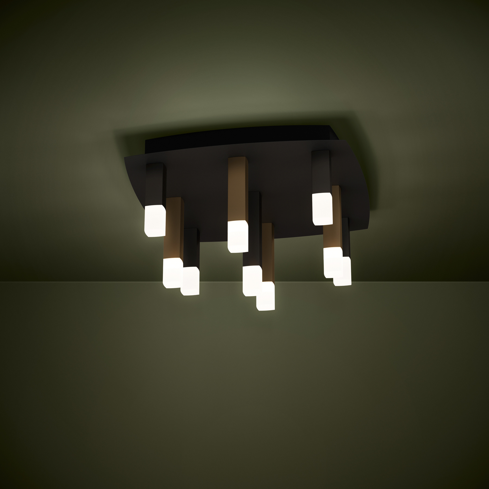 EGLO Stars Of Light LED lubų šviestuvas Estanterios, 9-fl. EGLO Stars Of Light LED lubų šviestuvas Estanterios, 9-fl.