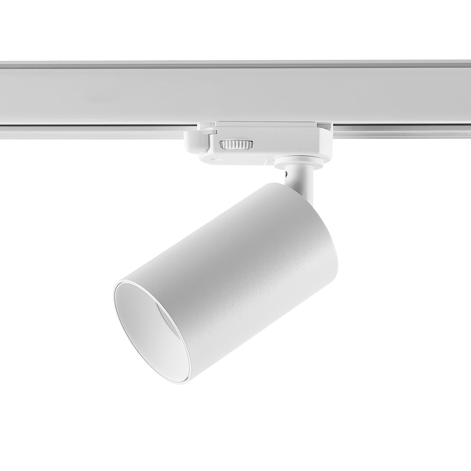 3-Phasen-Schienen-Spot Can, Aluminium, GU10, schwenkbar