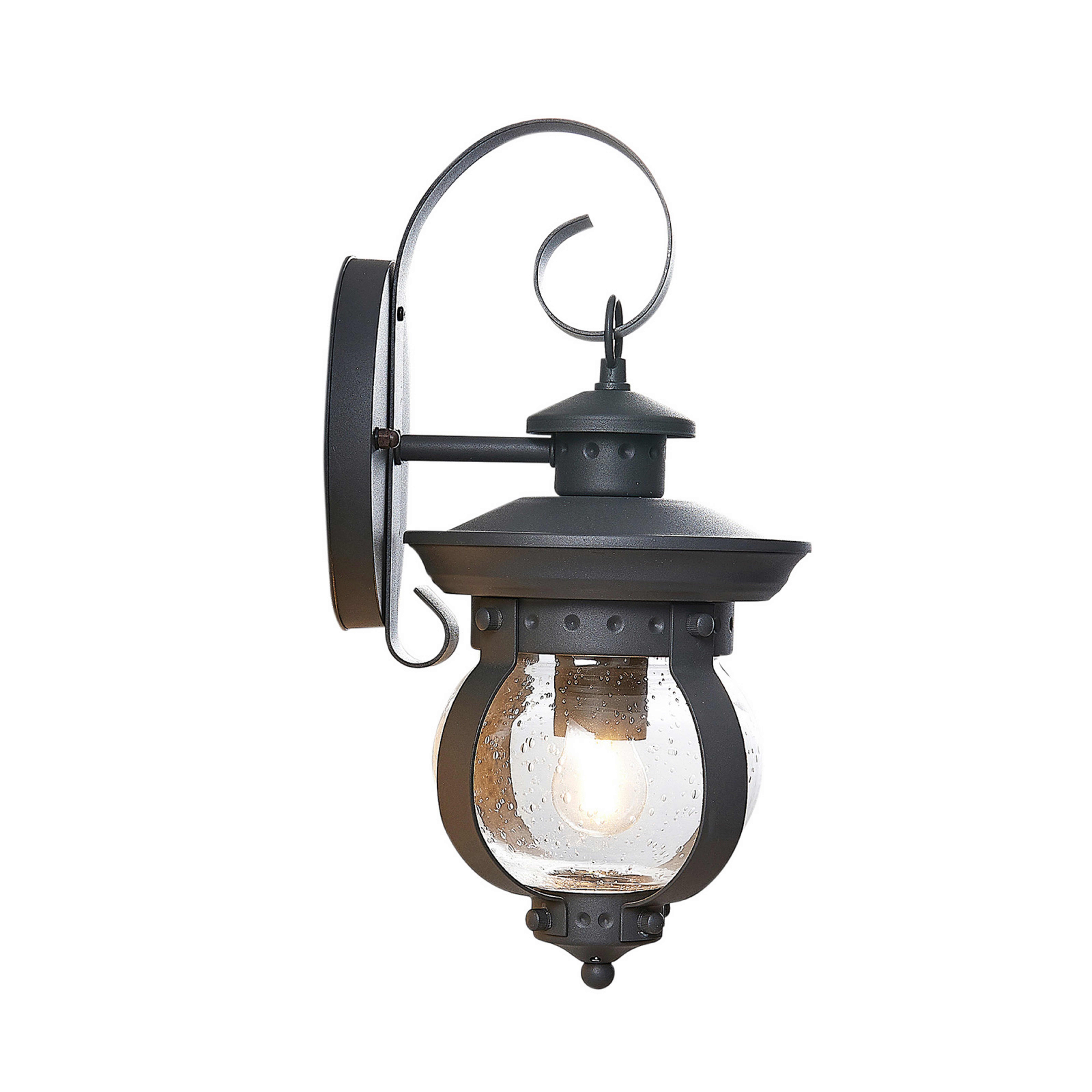 Farley Outdoor Wall Lamp Dark Grey - Lindby
