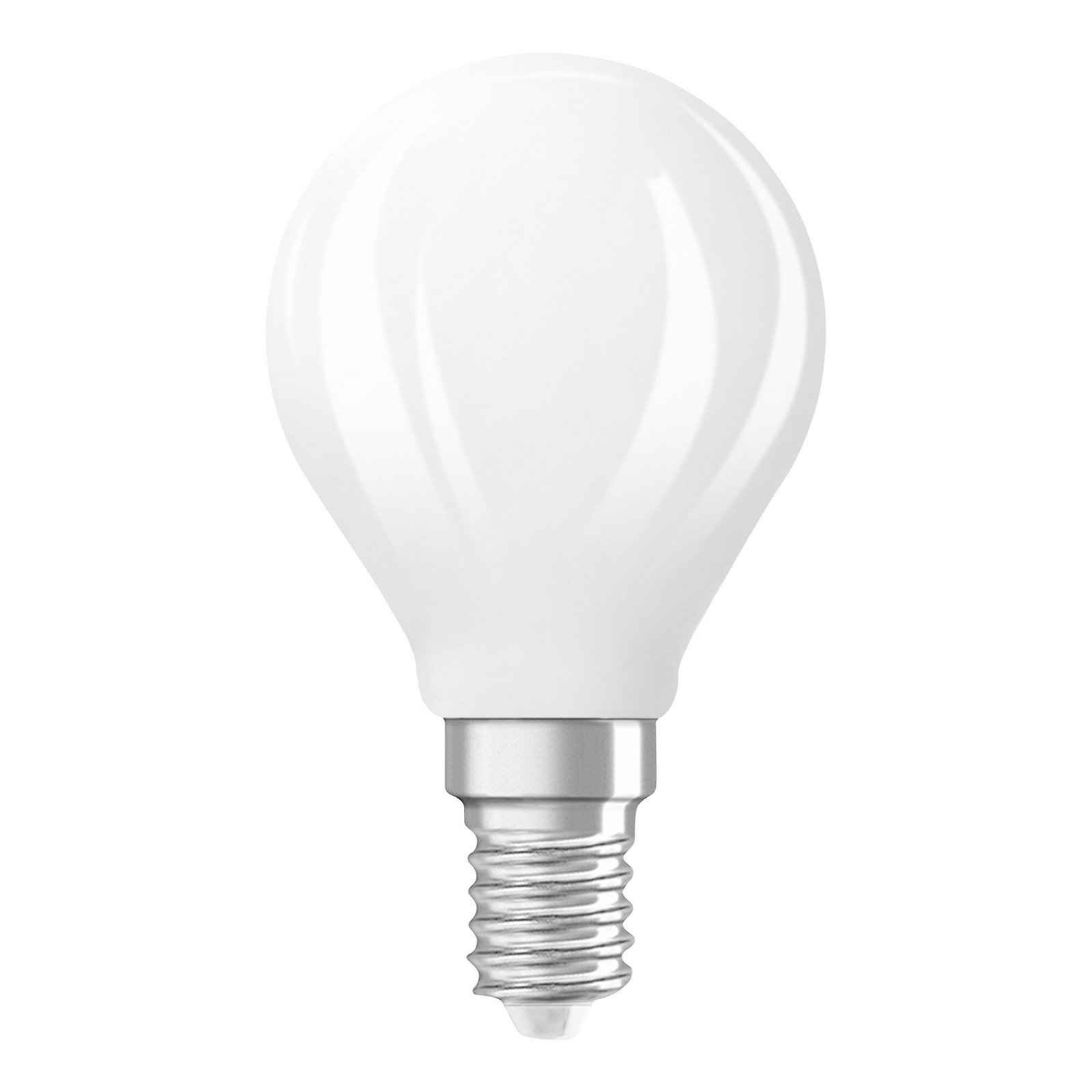 Żarówka LED OSRAM kropla, E14, 3,4 W, matowa 2700 K ściemniany