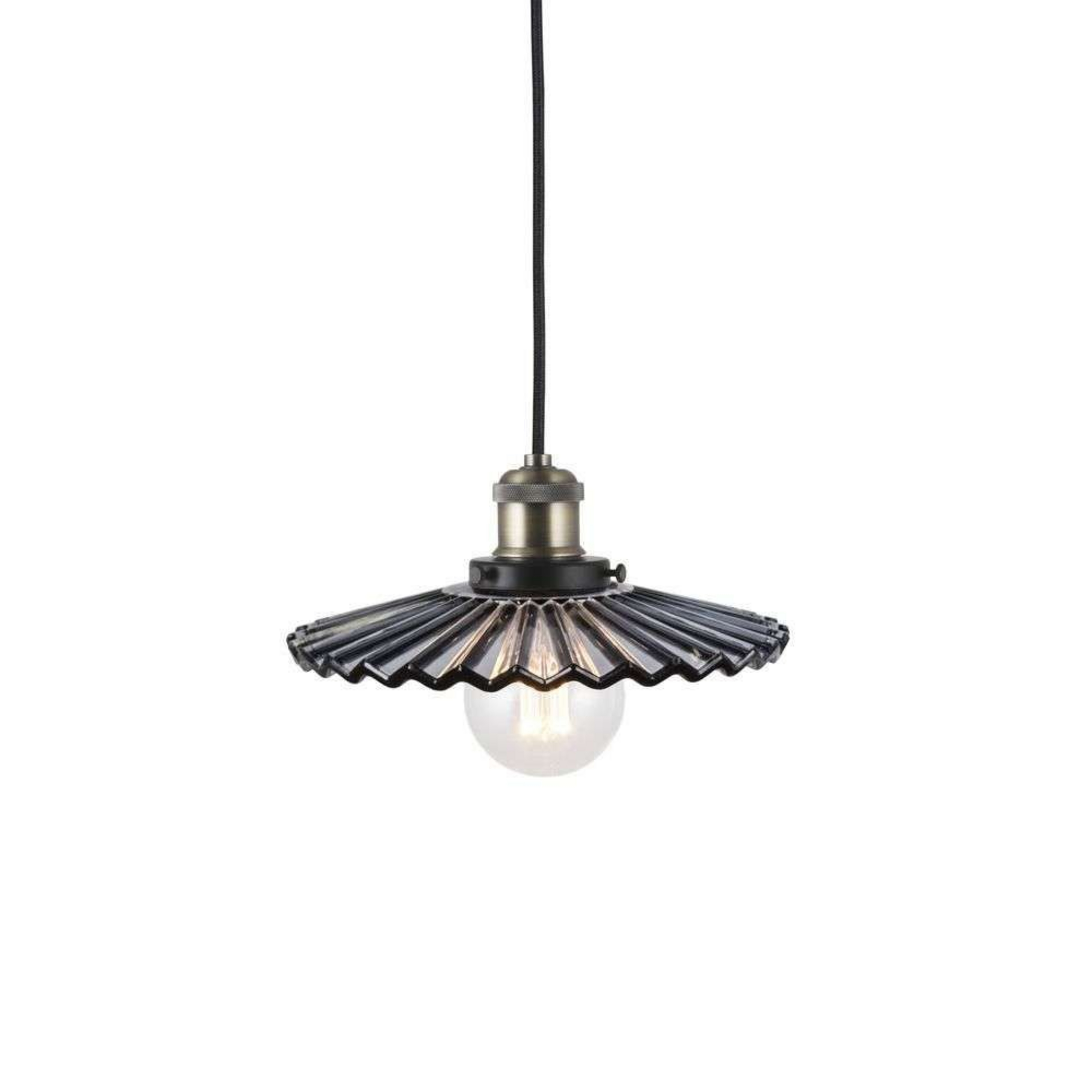 Cobbler 25 pendant light Smoke - Globen Lighting
