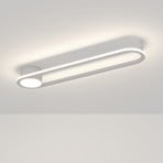 EGLO COLLECORVINO LED stropna svjetiljka, bijela, duljina 50 cm, CCT