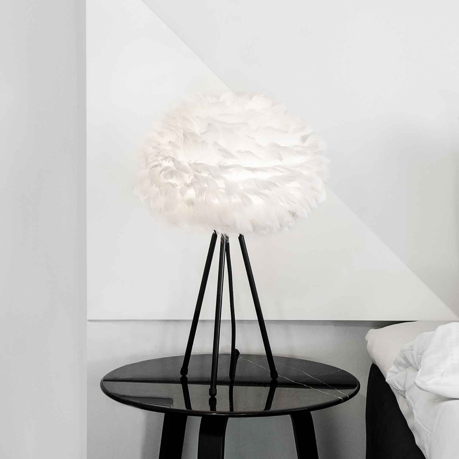 UMAGE Eos Mini stolna lampa bijela/Tripod crna