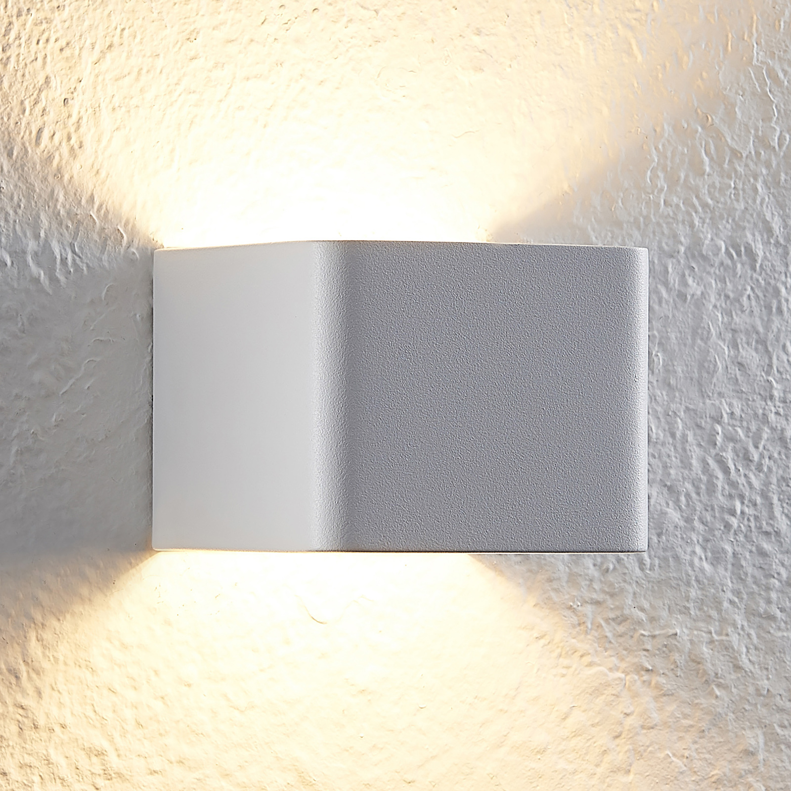 Arcchio Karam aplique LED, 10 cm, blanco