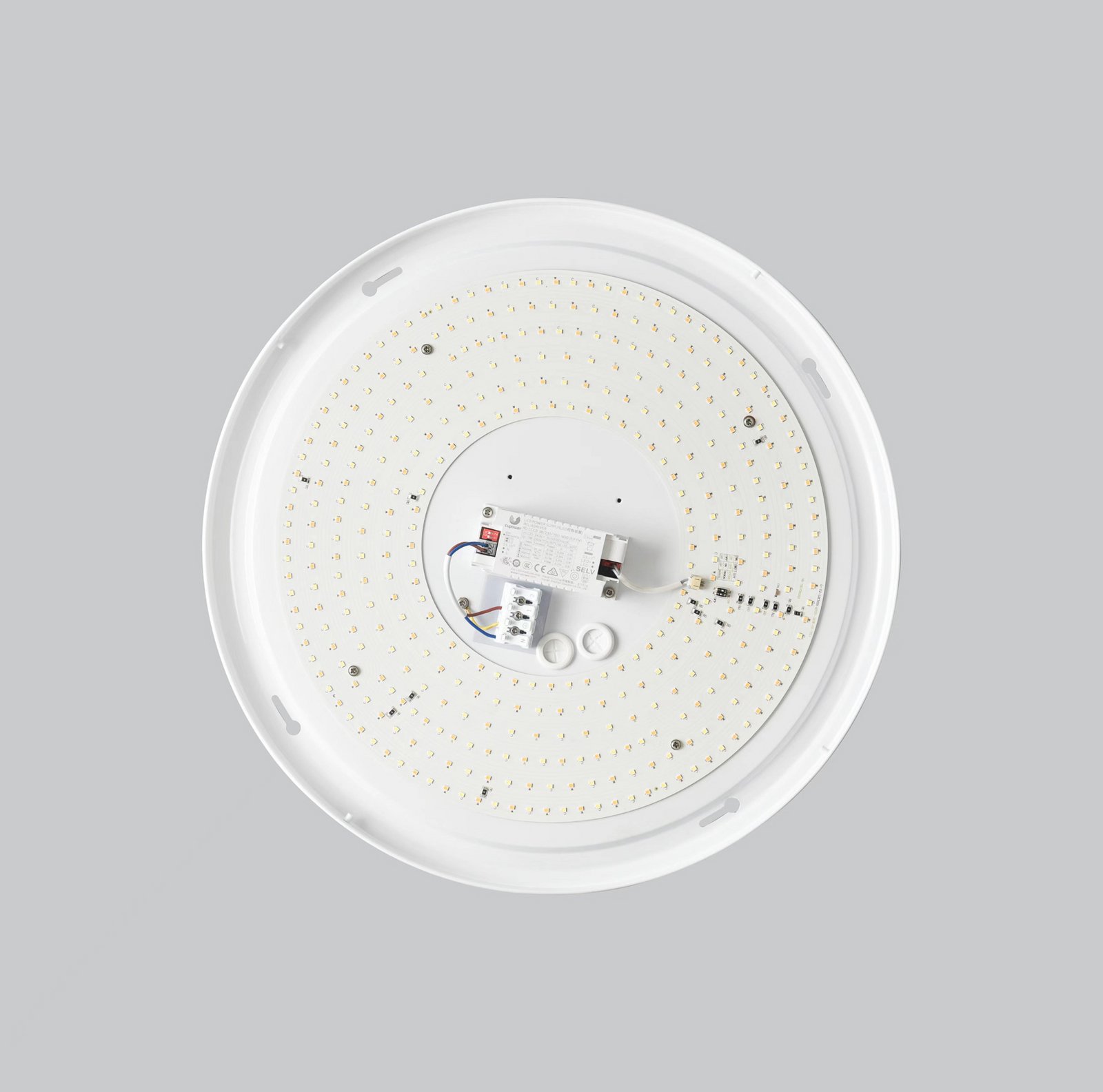 DOTLUX LED laevalgusti LUNA, valge, Ø 49 cm, 33 W, CCT IP44