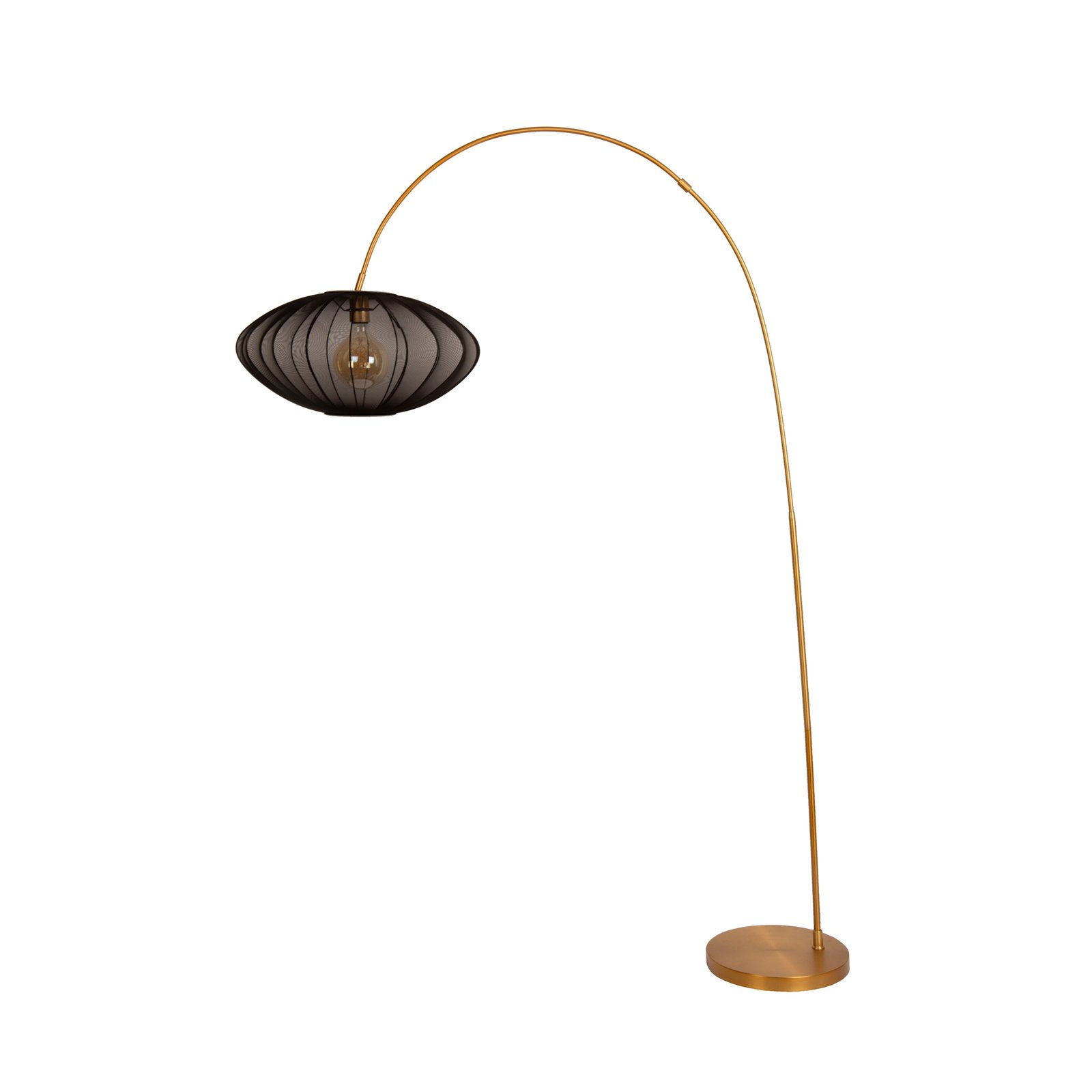 Corina loka lampa, melna, E27, 192 cm, plastmasas