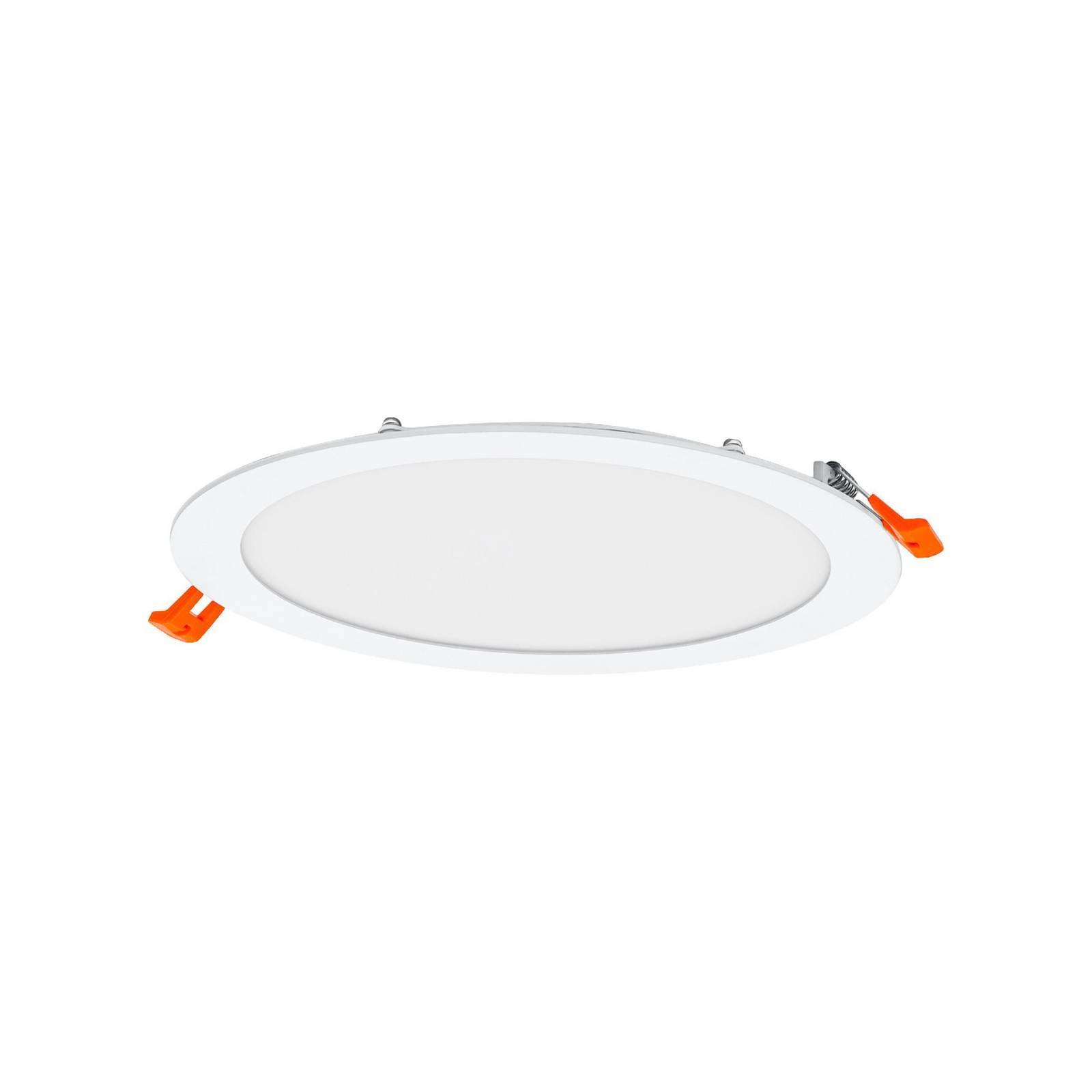 OSRAM LED-Deckeneinbauleuchte SLIM, Ø 23 cm, 3.000 K, weiß