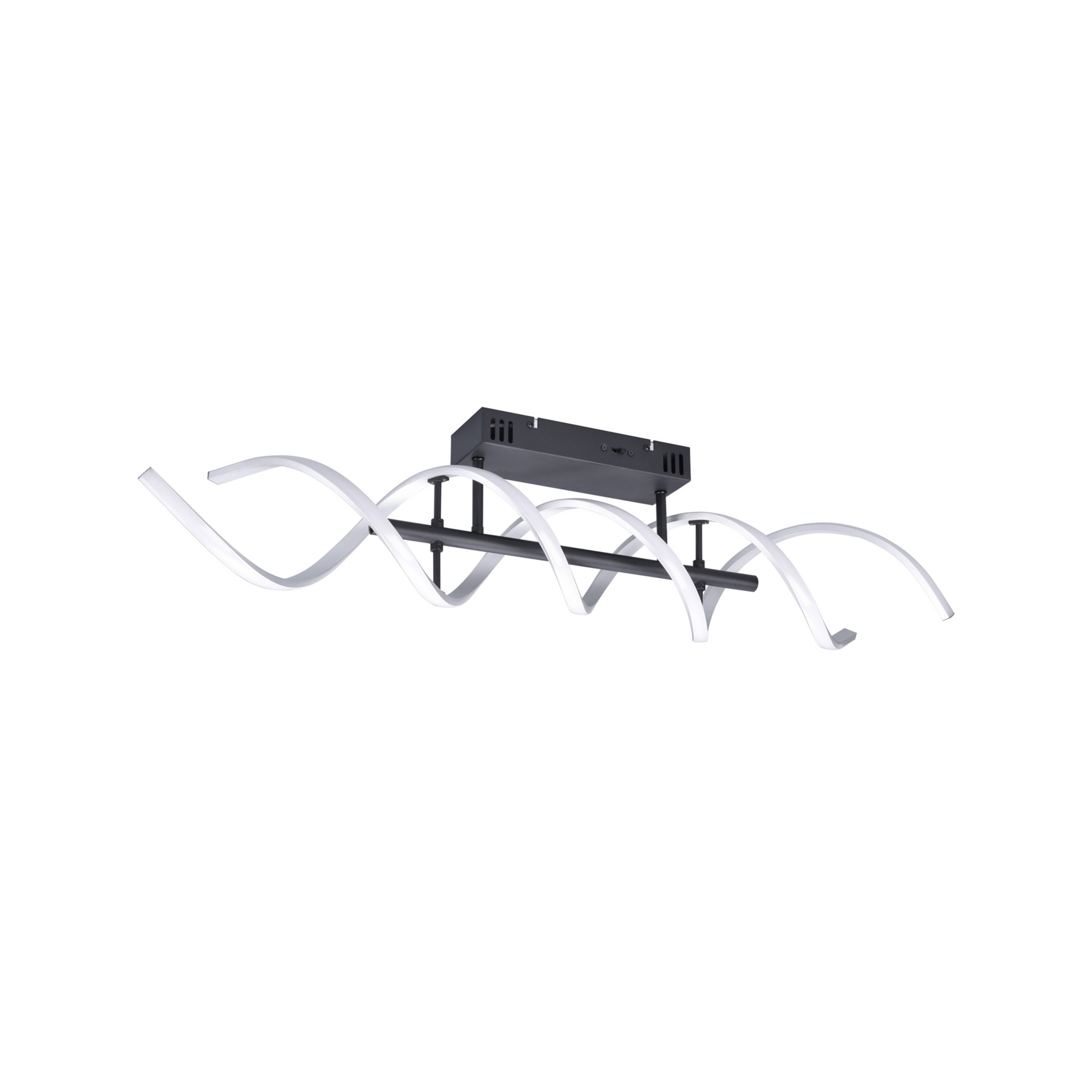 Sequence LED-loftslampe, dæmpbar, CCT, aluminium